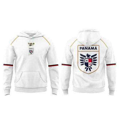 La selección nacional de fútbol de Panamá ha presentado su nueva equipación para el Mundial de 2026 Hoodie White