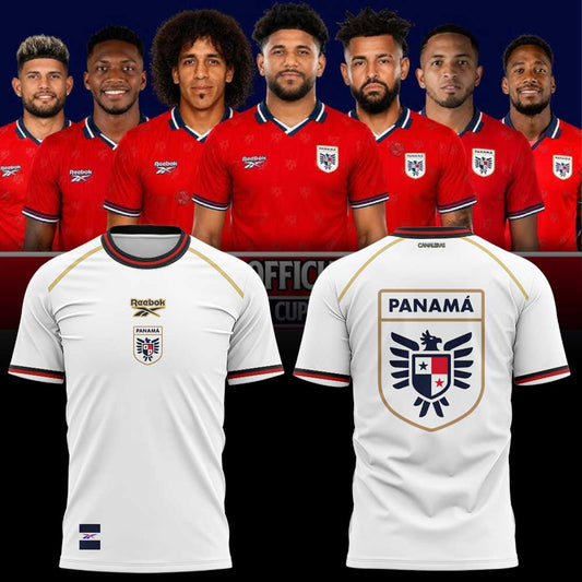 La selección nacional de fútbol de Panamá ha presentado su nueva equipación para el Mundial de 2026 Shirt White