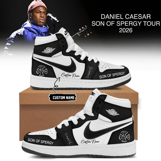 Daniel Caesar’s Son of Spergy Tour Signed Shoes 11