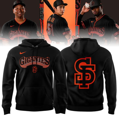San Francisco Giants - GIGANTE🔥- Hoodie - Black