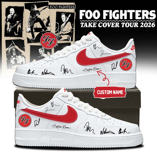 ,,Foo Fighters ”Take Cover Tour 2026” Limited Edition Signature – Shoes 4