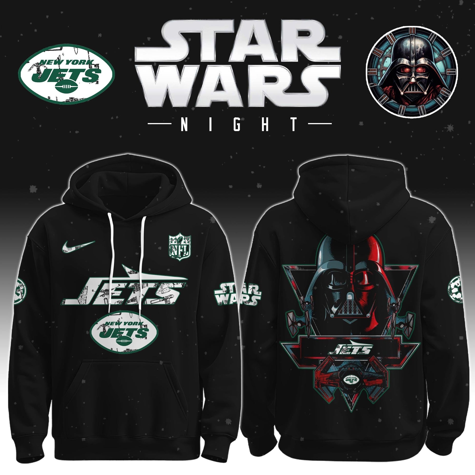 NYJ Star War Limited Editions Hoodie Ver 5