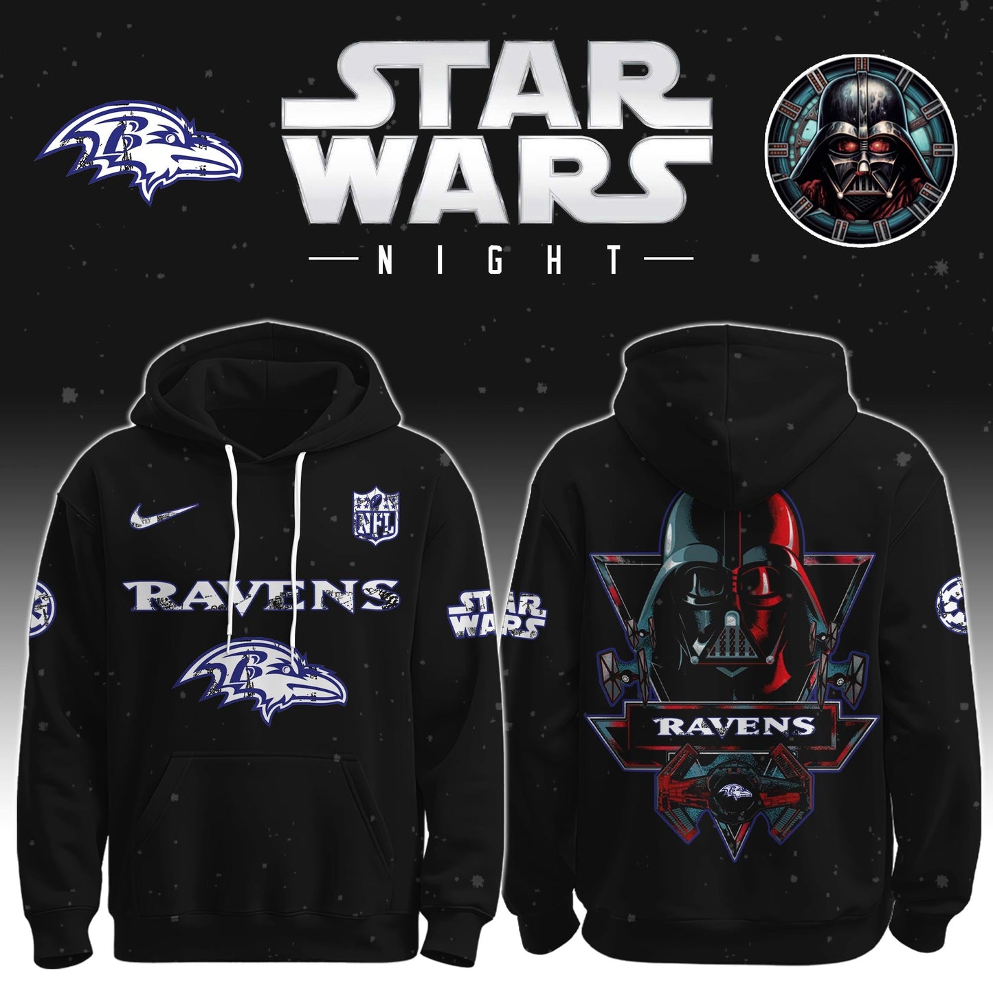 BAL Star War Limited Editions Hoodie Ver 5