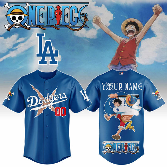 LA Straw Hat Limited Editon Baseball Jersey – Blue Edition