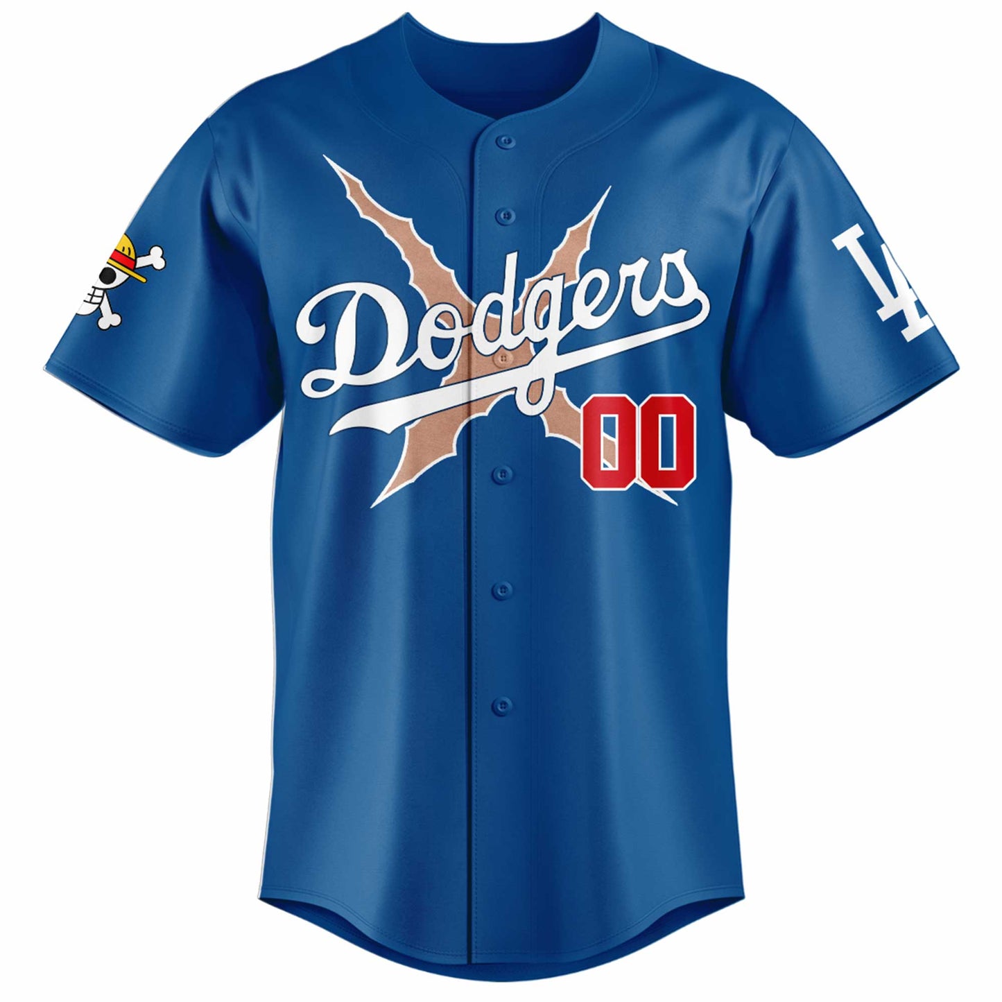 LA Straw Hat Limited Editon Baseball Jersey – Blue Edition