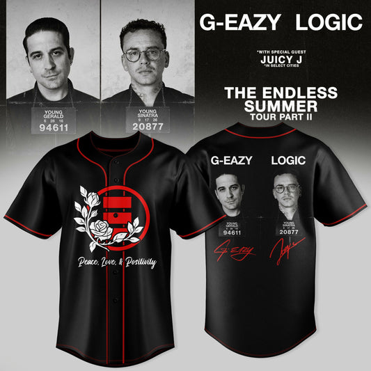 Logic & G-Eazy The Endless Summer Tour Part II Limited Jersey