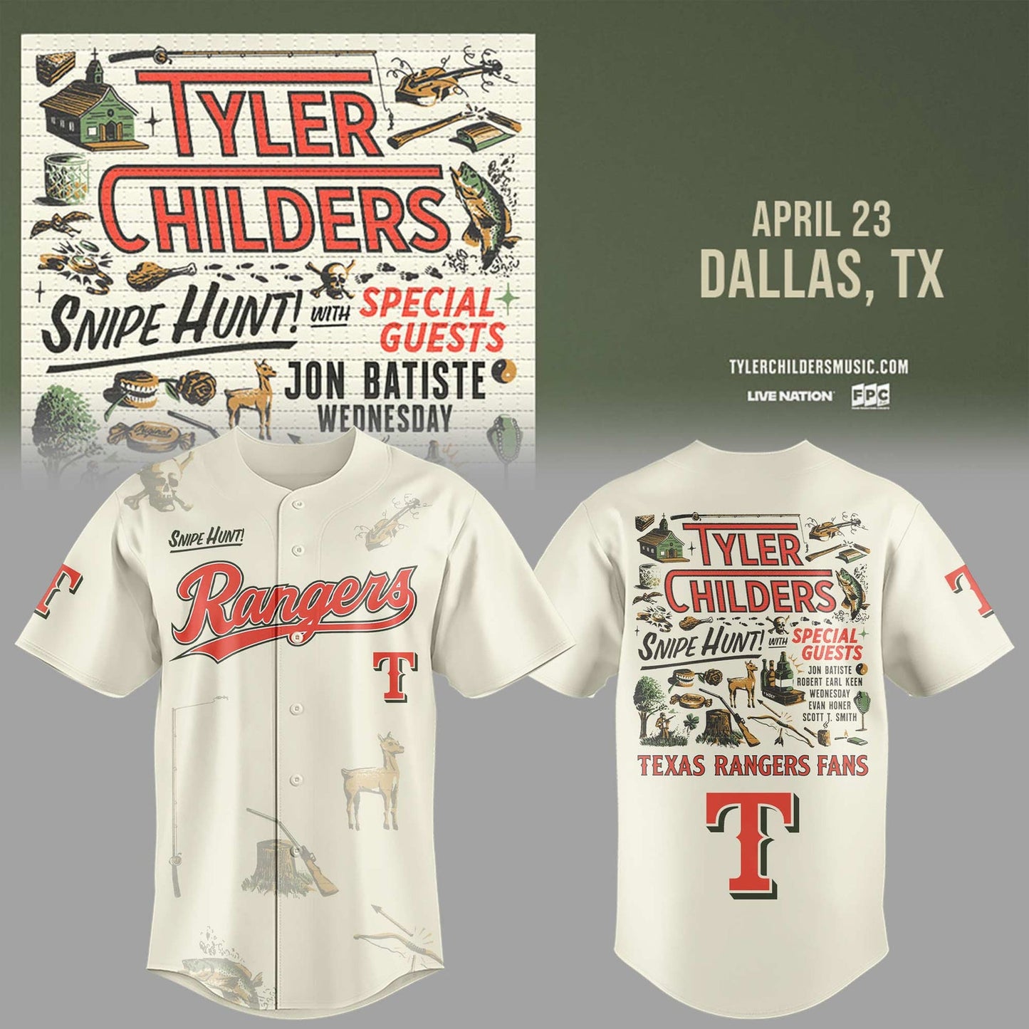 Limited Edition Snipe Hunt Tour Jersey