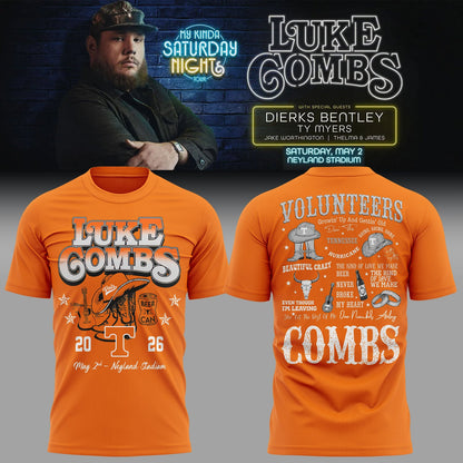 LC “My Kinda Saturday Nights Tour” at Neyland Stadium Shirt