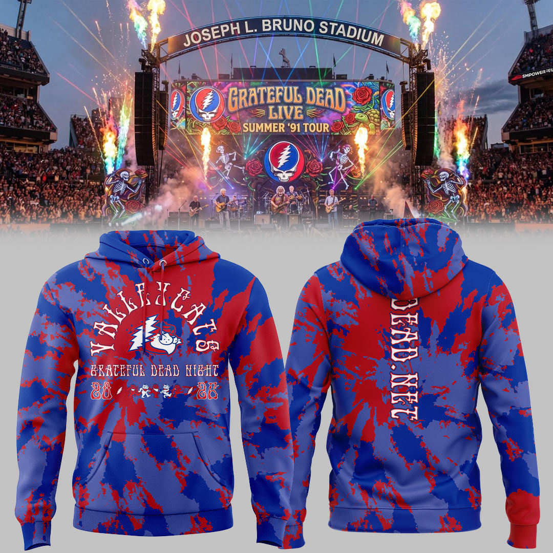 Limited Edition Tri-City ValleyCats x Grateful Dead Night Hoodie-KC05262610