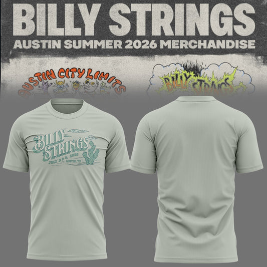 Limited Edition Billy Strings tour 2026 tshirt 15