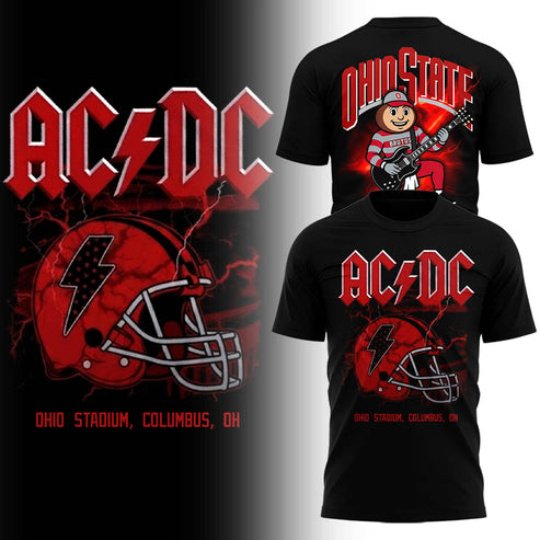 Limited Edition POWER UP Tour 2026 At Ohio Stadium T-Shirt
