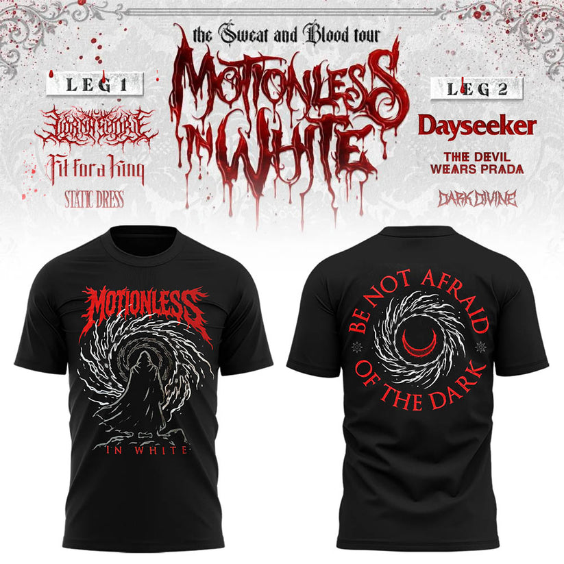 Limited Edition The Sweat & Blood Tour 2026 Tshirt 7