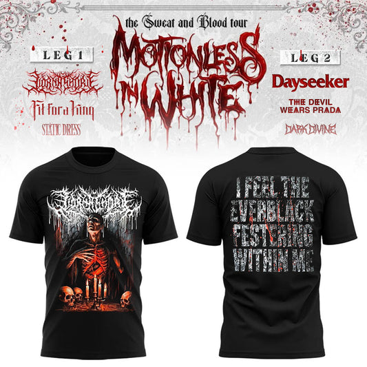 Limited Edition The Sweat & Blood Tour 2026 Tshirt 12