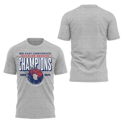 Limited St. John’s Men’s Basketball Back to Back BIG EAST Regular Season Champions TShirt