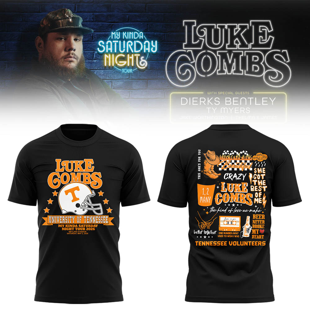 Limited Edition “My Kinda Saturday Night Tour” at Neyland Stadium Tshirt