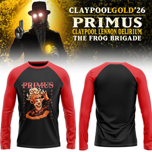 Limited Edition Claypool Gold Tour 2026 Longsleve Shirt