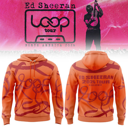 Ed Sheeran “North American Loop Tour 2026” Hoodie 7