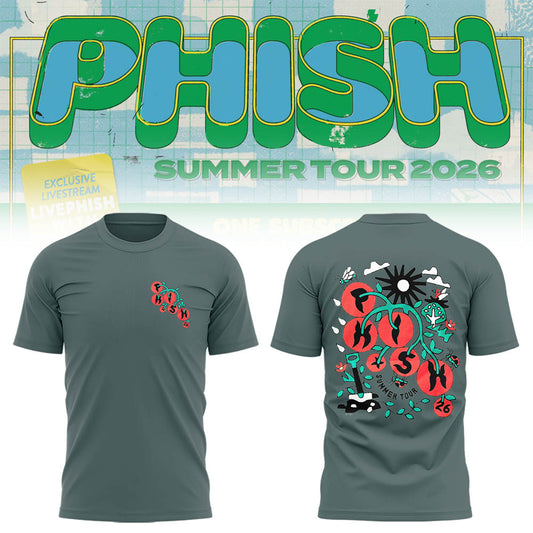 Limited Edition Summer Tour 2026 🎸🐠 Shirt 10