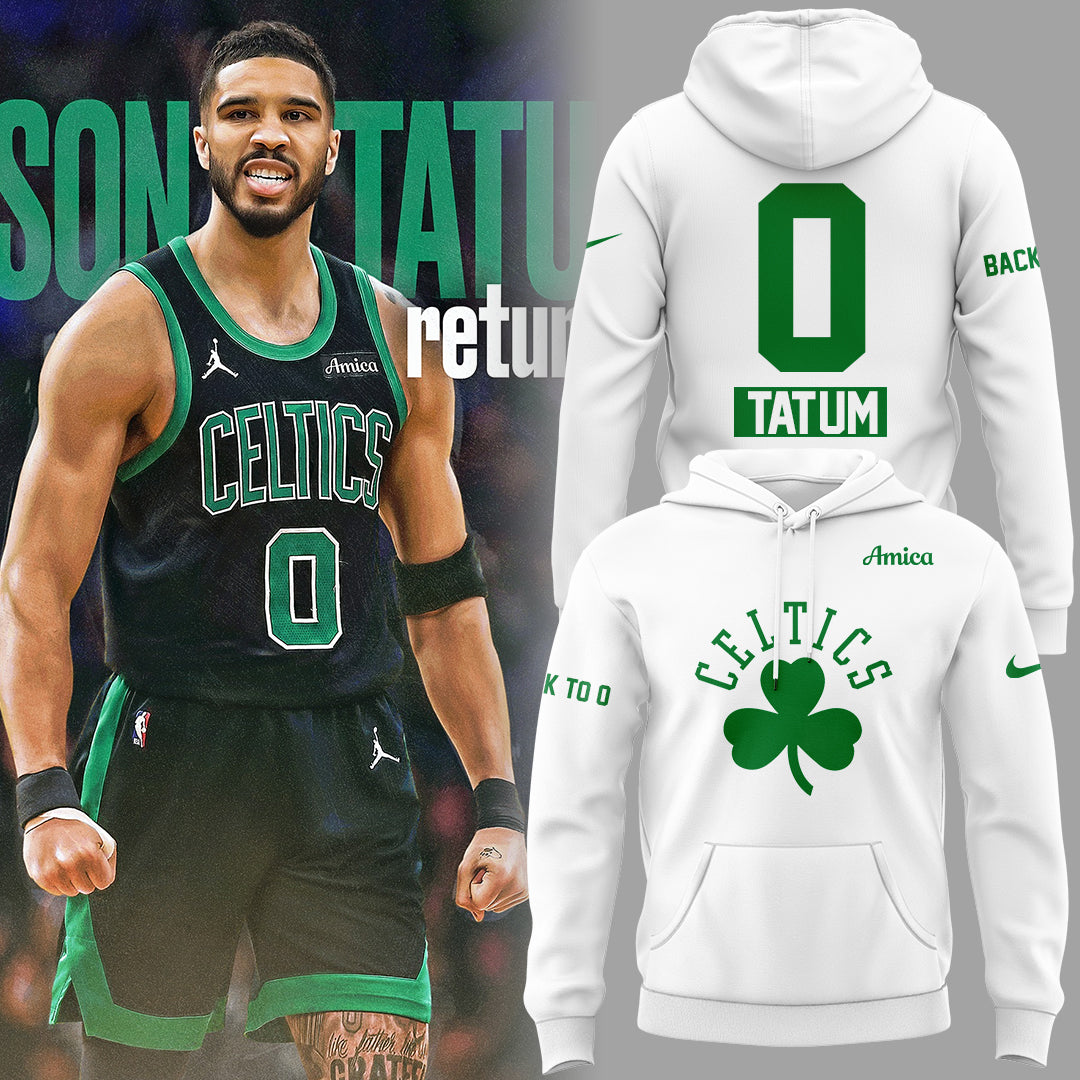 Limited Edition Jayson Tatum Back To 0 Hoodie