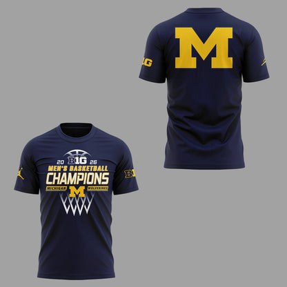 Limited Edition Michigan B10 MBB Champions Shirt-ND03092604