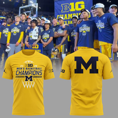Limited Edition Michigan B10 MBB Champions Shirt-ND03092608