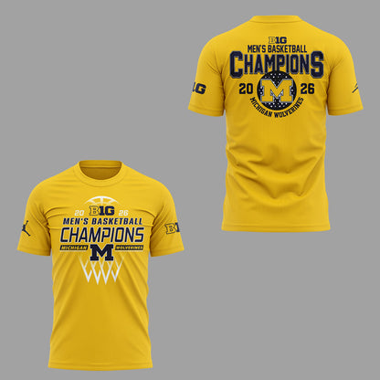 Limited Edition Michigan B10 MBB Champions Shirt-ND03092611