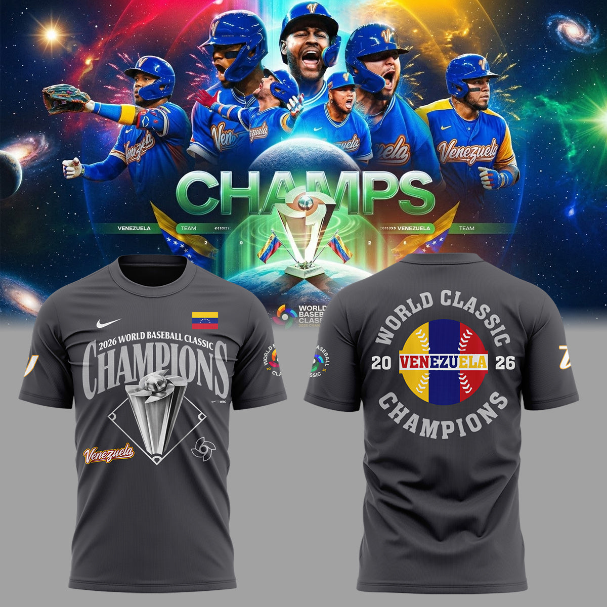 Limited Edition World Baseball Classic Champions 🏆⚾ T-Shirt