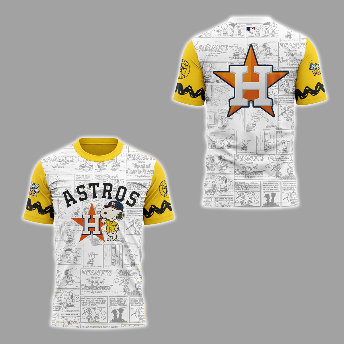 Astros x Peanuts Night ⚾🐶 T-Shirt