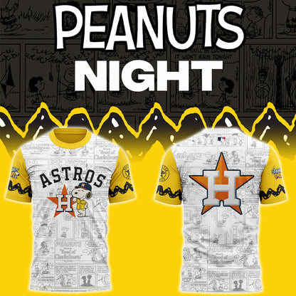 Astros x Peanuts Night ⚾🐶 T-Shirt
