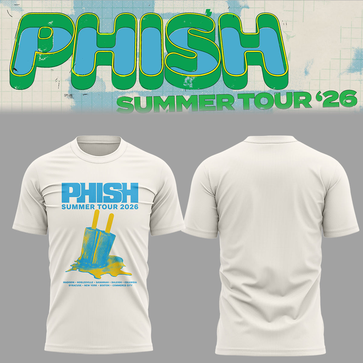 Limited Edition Summer Tour 2026 🎸🐠 Shirt 15