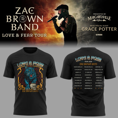 Limited Edition Love & Fear Tour Shirt 5