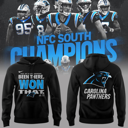 Carolina Panthers 2025 NFC South Division Champions Limited Edition Combo