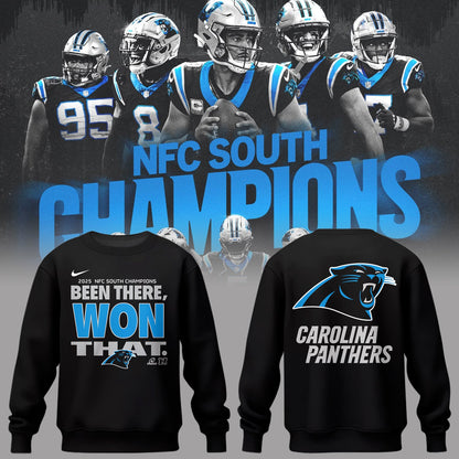 Carolina Panthers 2025 NFC South Division Champions Limited Edition Combo