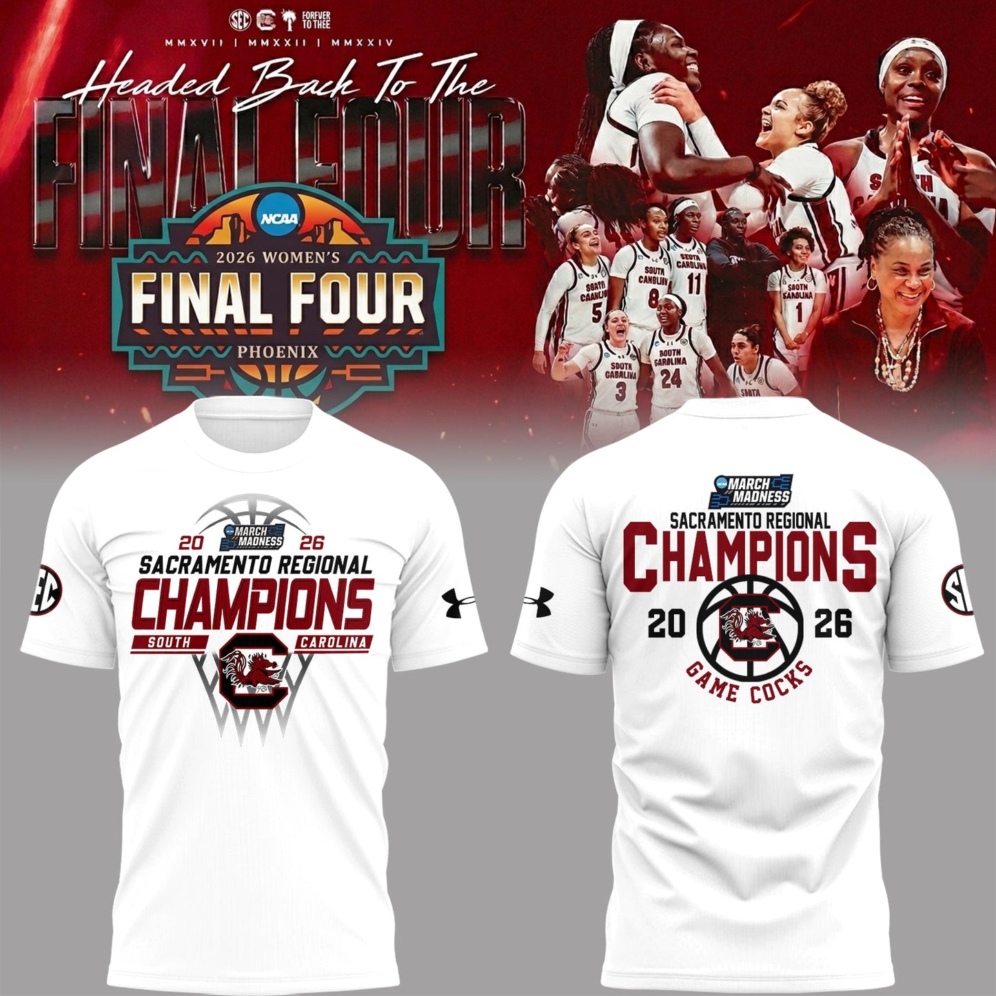 Limited Edition 2026 Sacramento Regional Champions Shirt