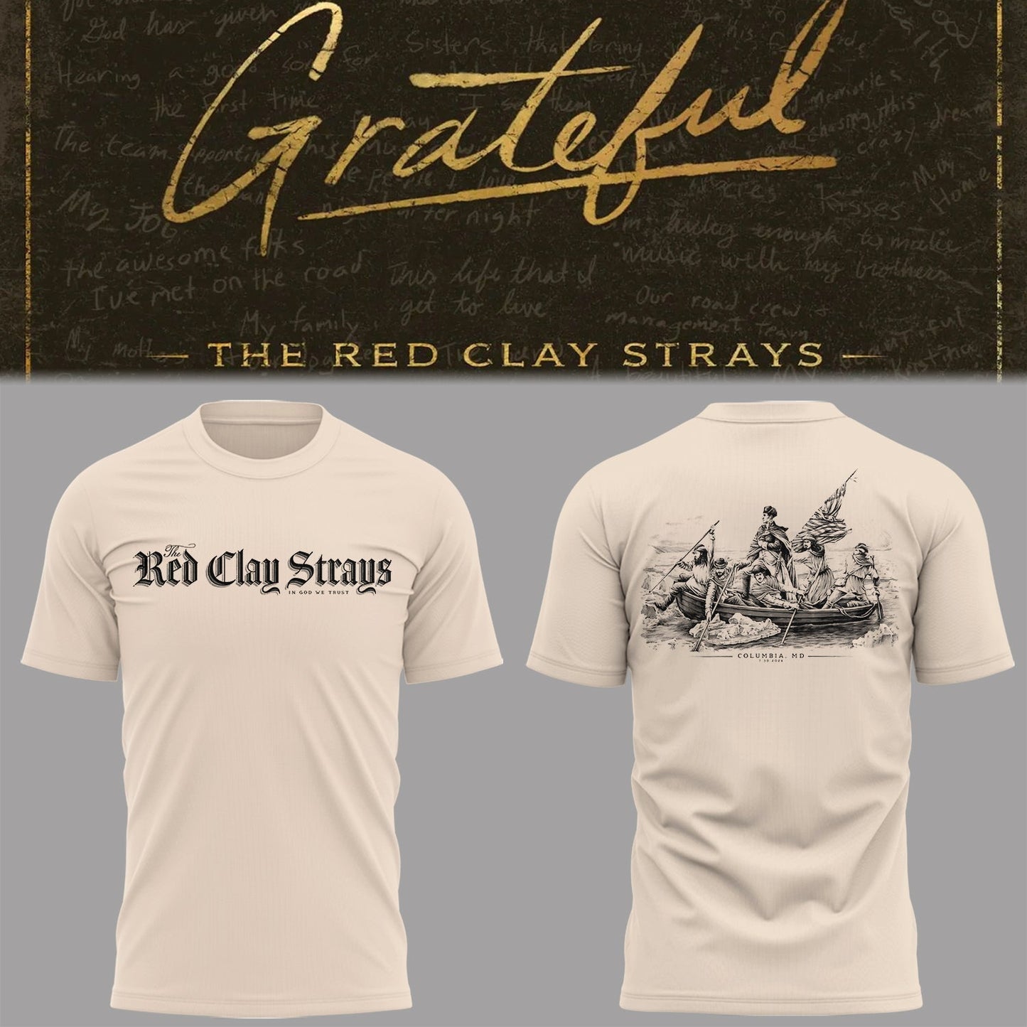 Limited Edition The Grateful Tour Shirt