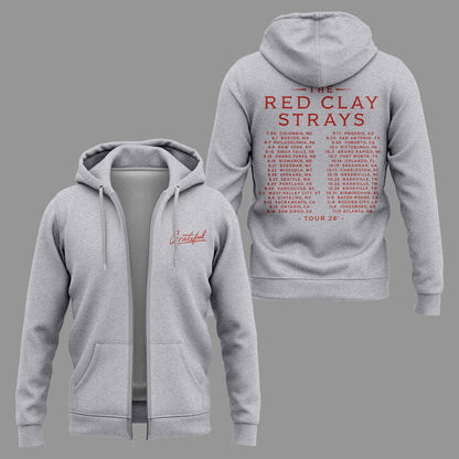 Limited Edition The Grateful Tour Zip Hoodie