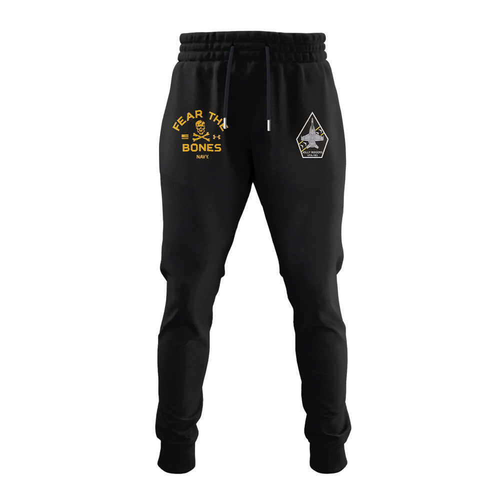 Navy Midshipmen Football NCAA 2024 Limited Veterans “Jolly Jogger” Hoodie