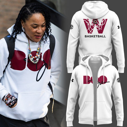 Limited Edition Dawn Staley BOO ZIP Hoodie-PU26021803