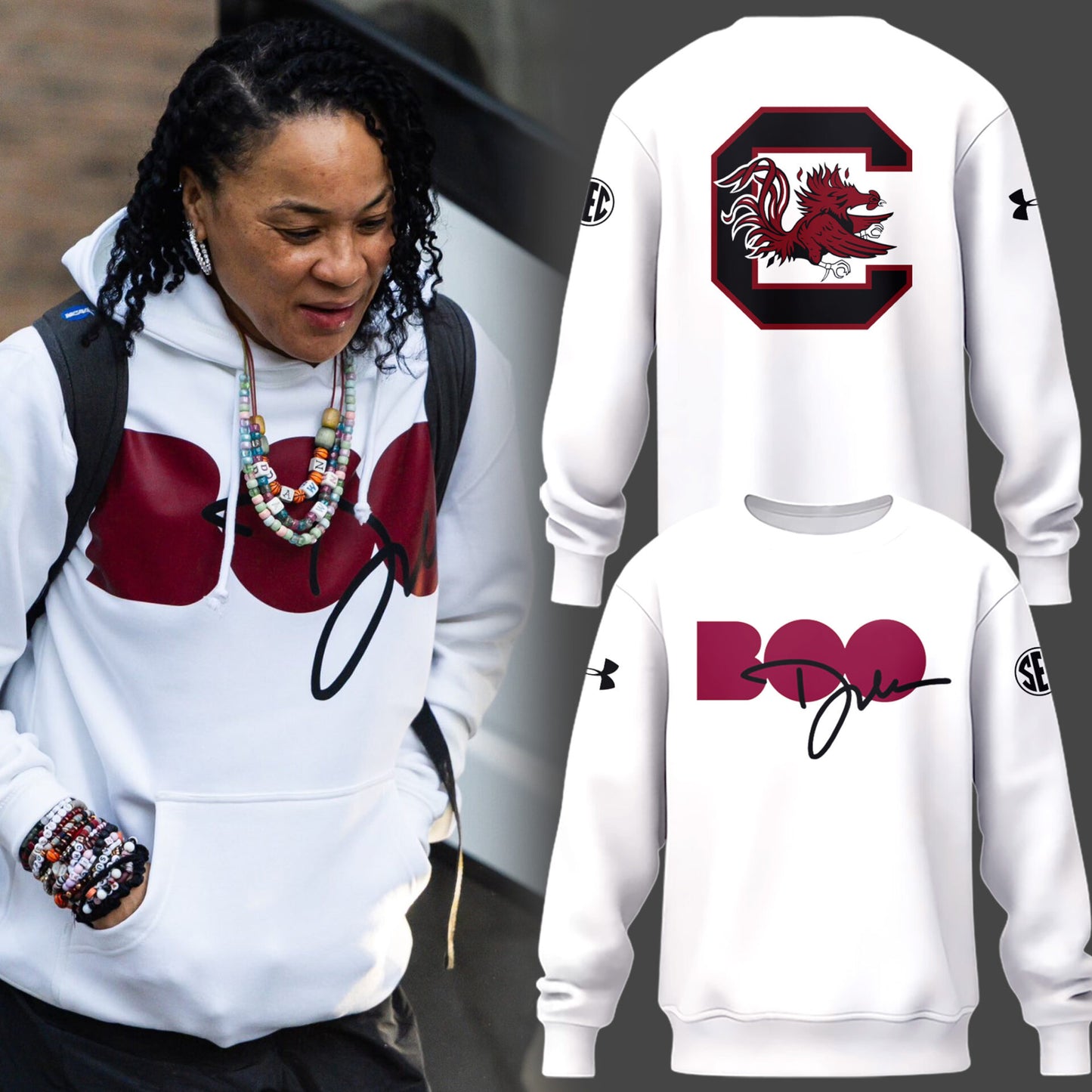 Limited Edition Dawn Staley BOO Sweatshirt