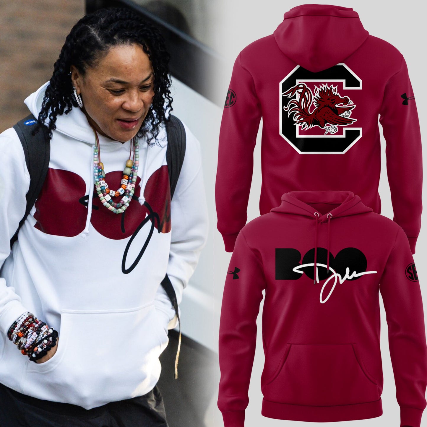 Limited Edition Dawn Staley BOO Hoodie
