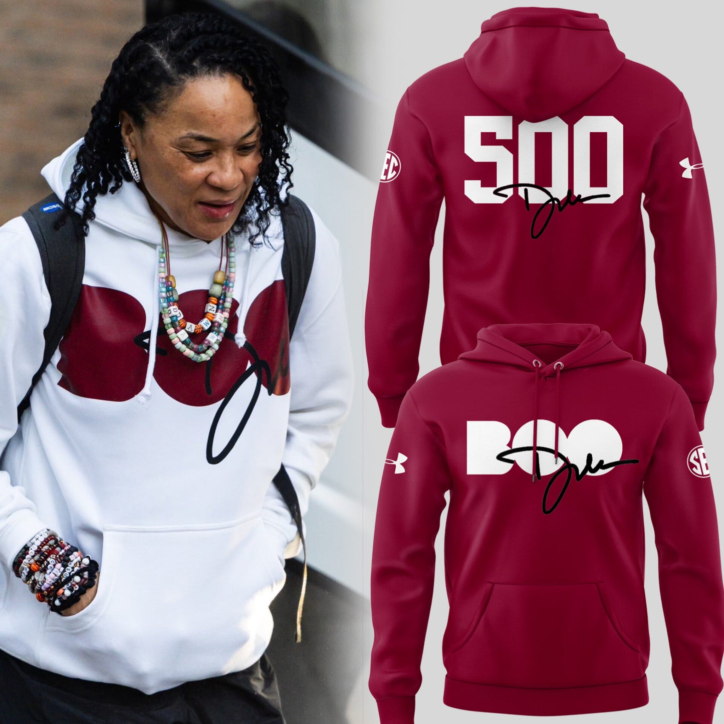 Limited Edition Dawn Staley BOO Hoodie