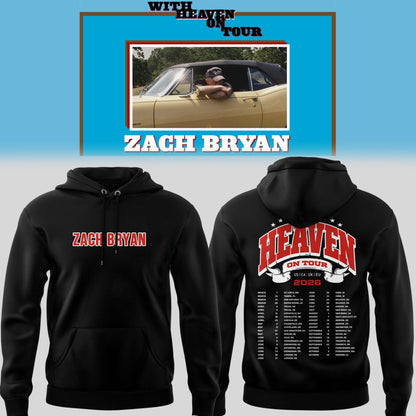 Limited Zach “With Heaven On Tour 2026.” Hoodie-PU26030706