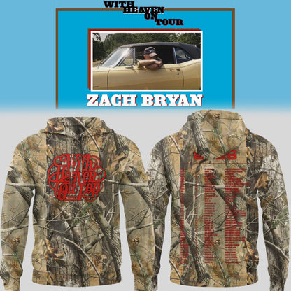 Limited Zach “With Heaven On Tour 2026.” Hoodie-PU26030712