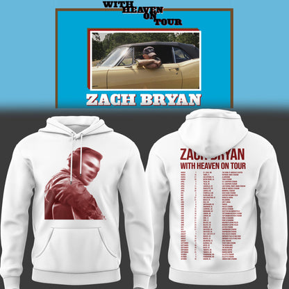 Limited Zach “With Heaven On Tour 2026.” Hoodie-PU26030714