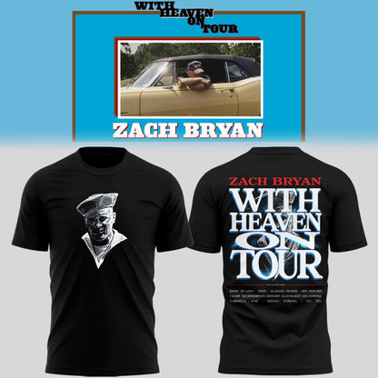 Limited Zach “With Heaven On Tour 2026.” TShirt-PU26030932