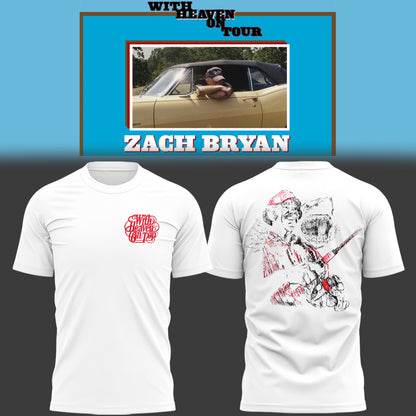 Limited Zach “With Heaven On Tour 2026.” TShirt-PU26030936