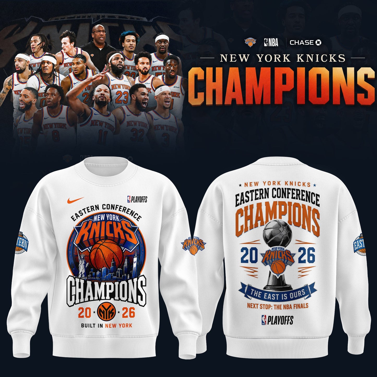 2026 Eastern Conference Champions Sweater