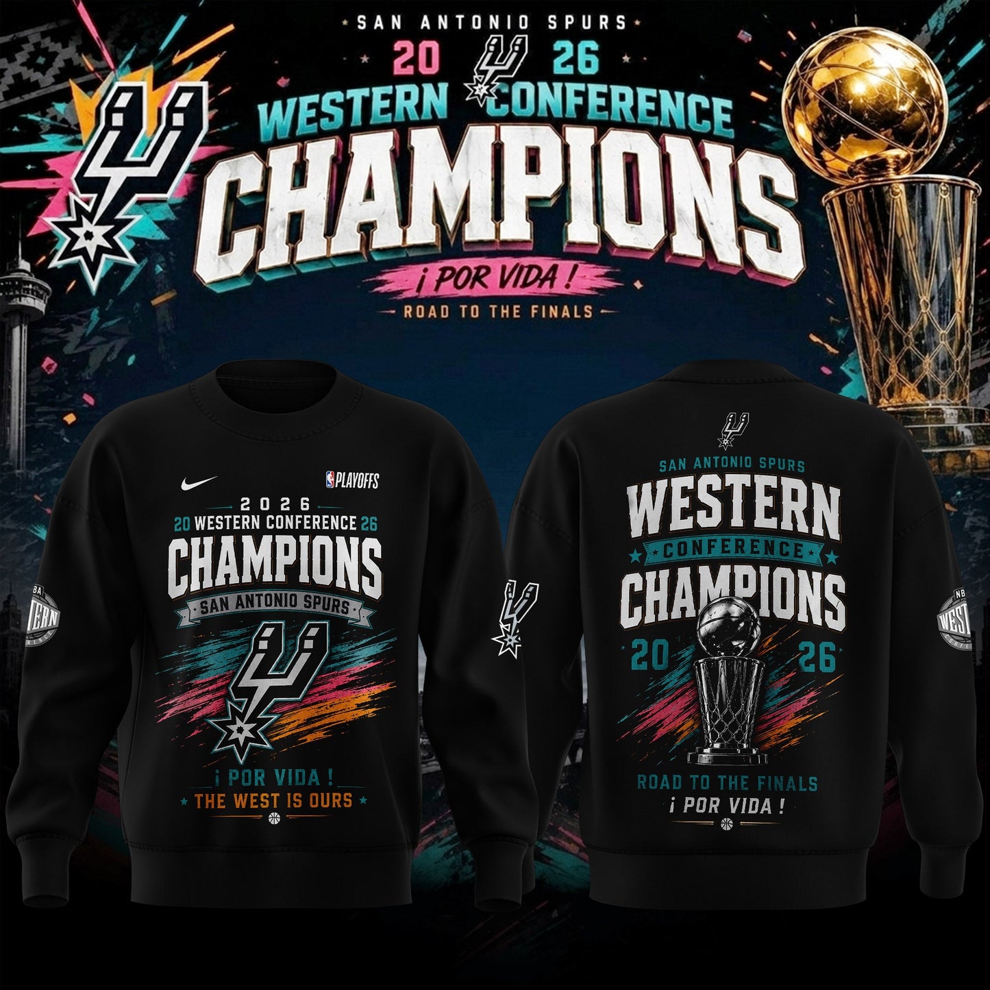 _ 2026 Western Conference Champions Sweater