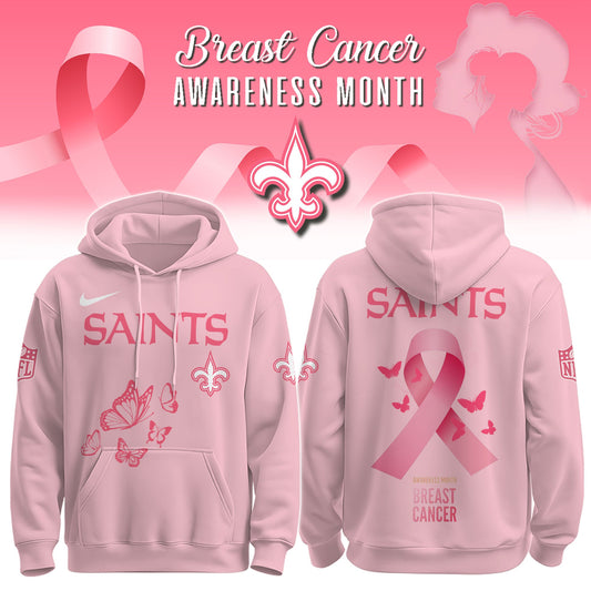 Saints Breast Cancer Awareness Edition Hoodie