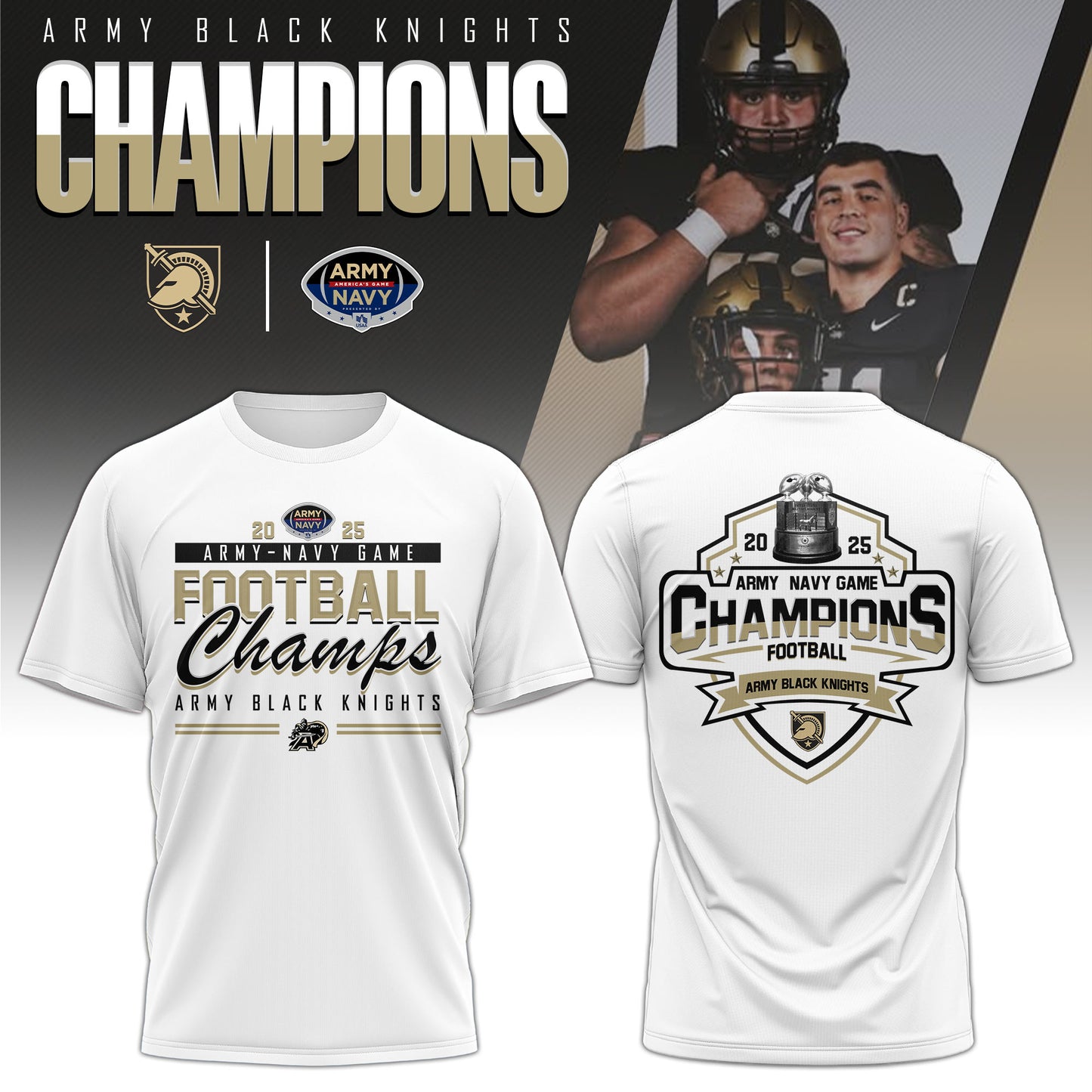 Army Champion White T-Shirt + Unisex Limited Style